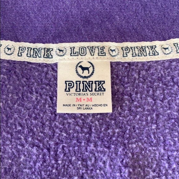 Pink by Victoria’s Secret 1/4 Zip Sweatshirt - Picture 7 of 8